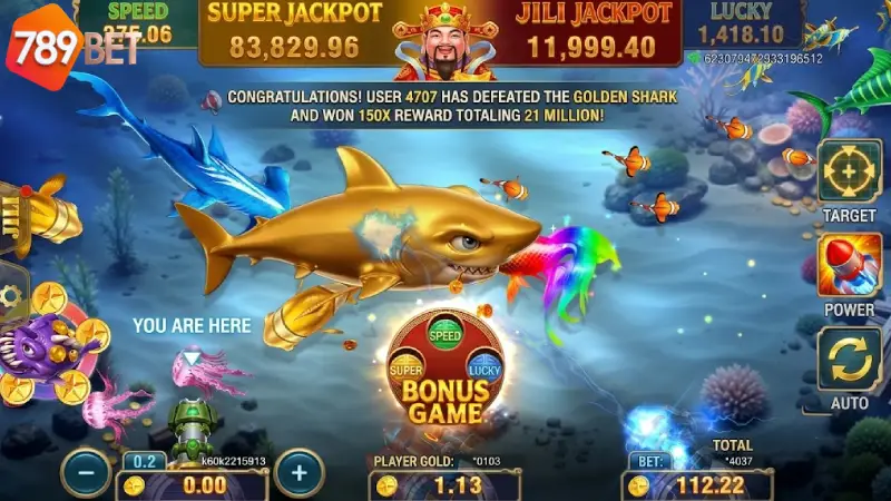 Powerful Weapon System in Fishing 789BET